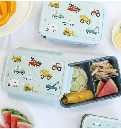 Boîte à goûter bento véhicules A Little Lovely Company