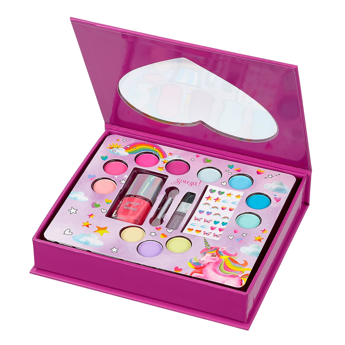 Coffret cœur maquillage Souza