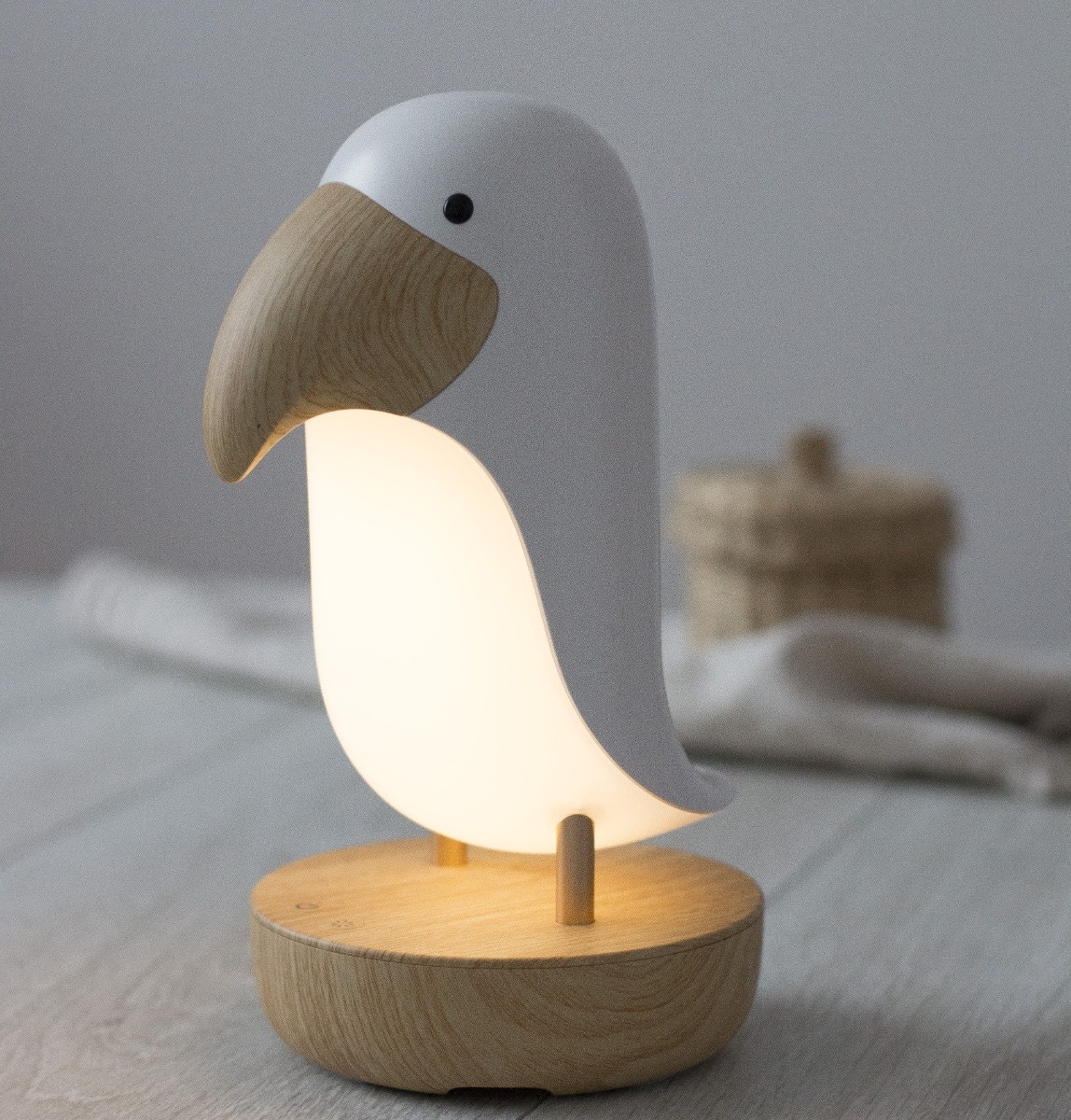 Lampe veilleuse oiseau puffin Rabbit and Friends