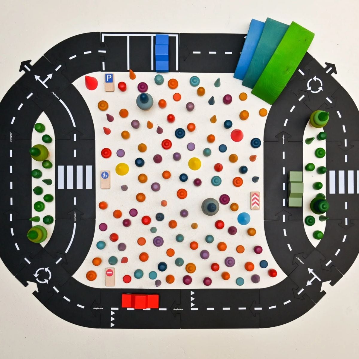 Circuit de voiture modulable Highway 24 pcs Way to Play
