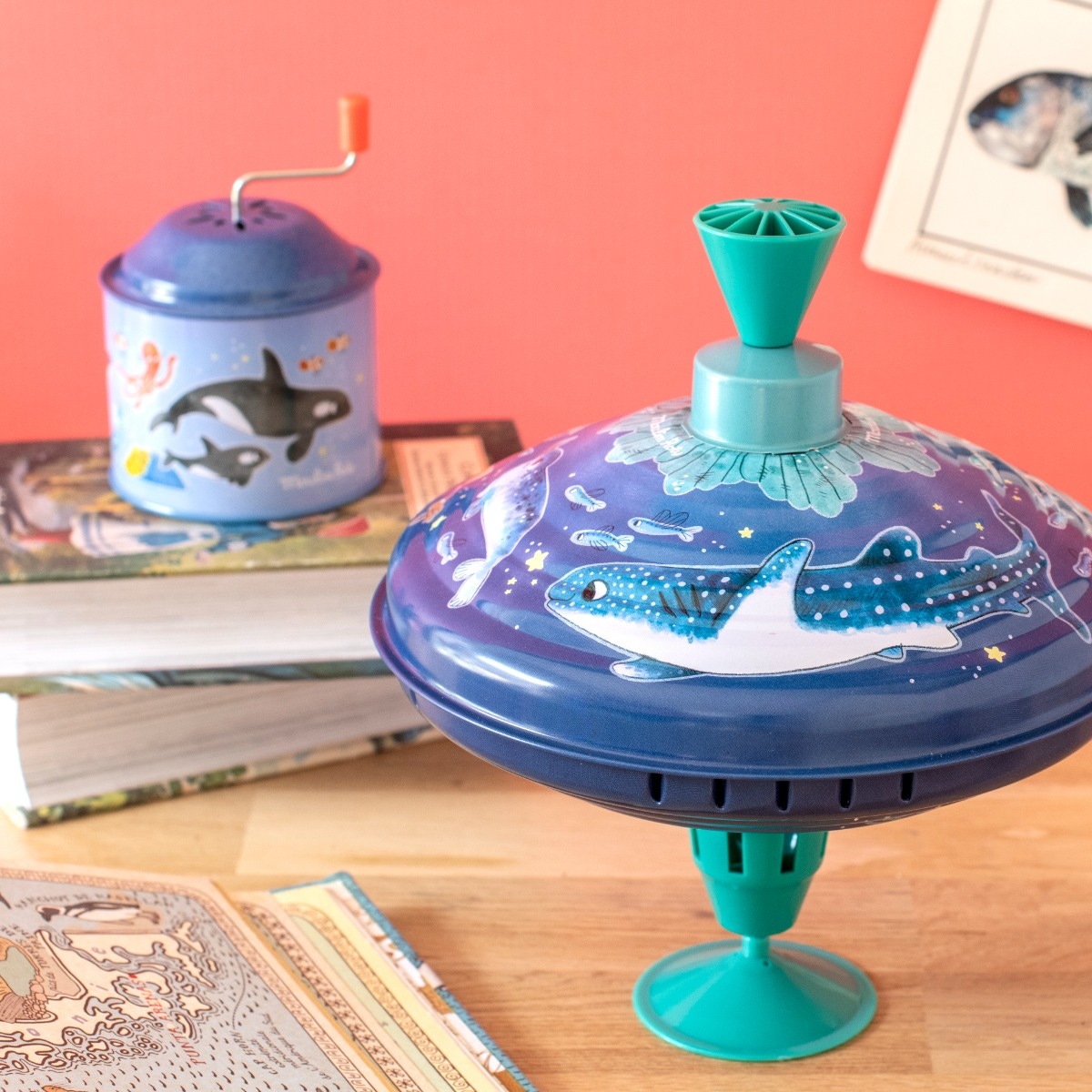 Grande toupie Les aventures de Paulie Moulin Roty