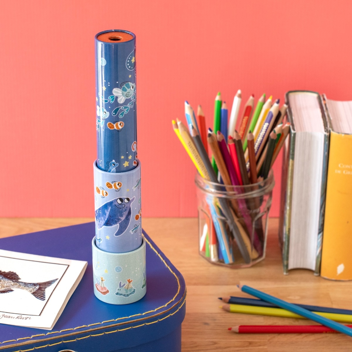 Kaléidoscope longue-vue Les aventures de Paulie Moulin Roty