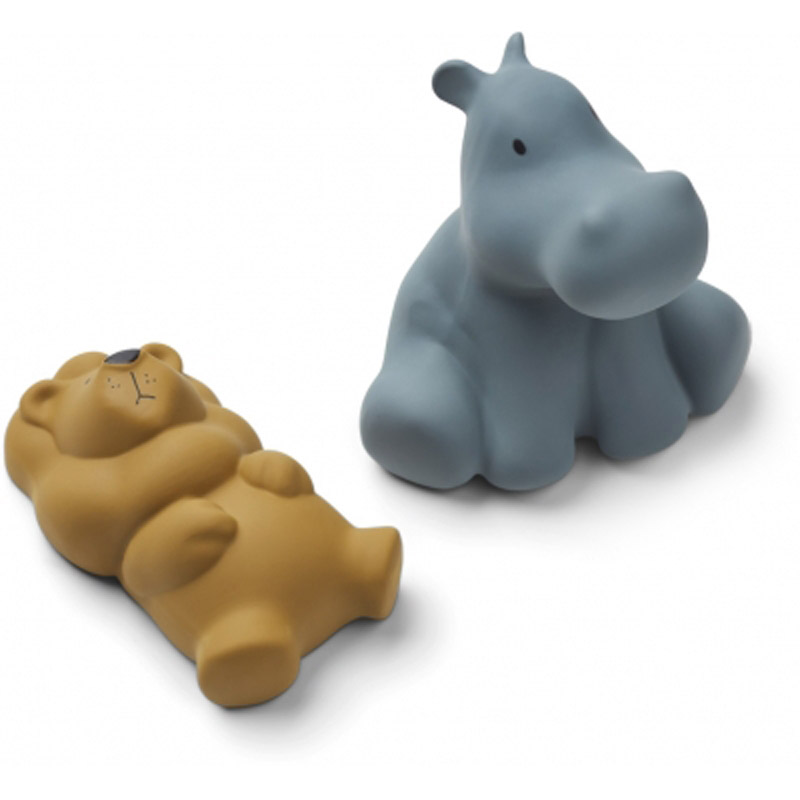 2 jouets de bain safari Vikky Liewood