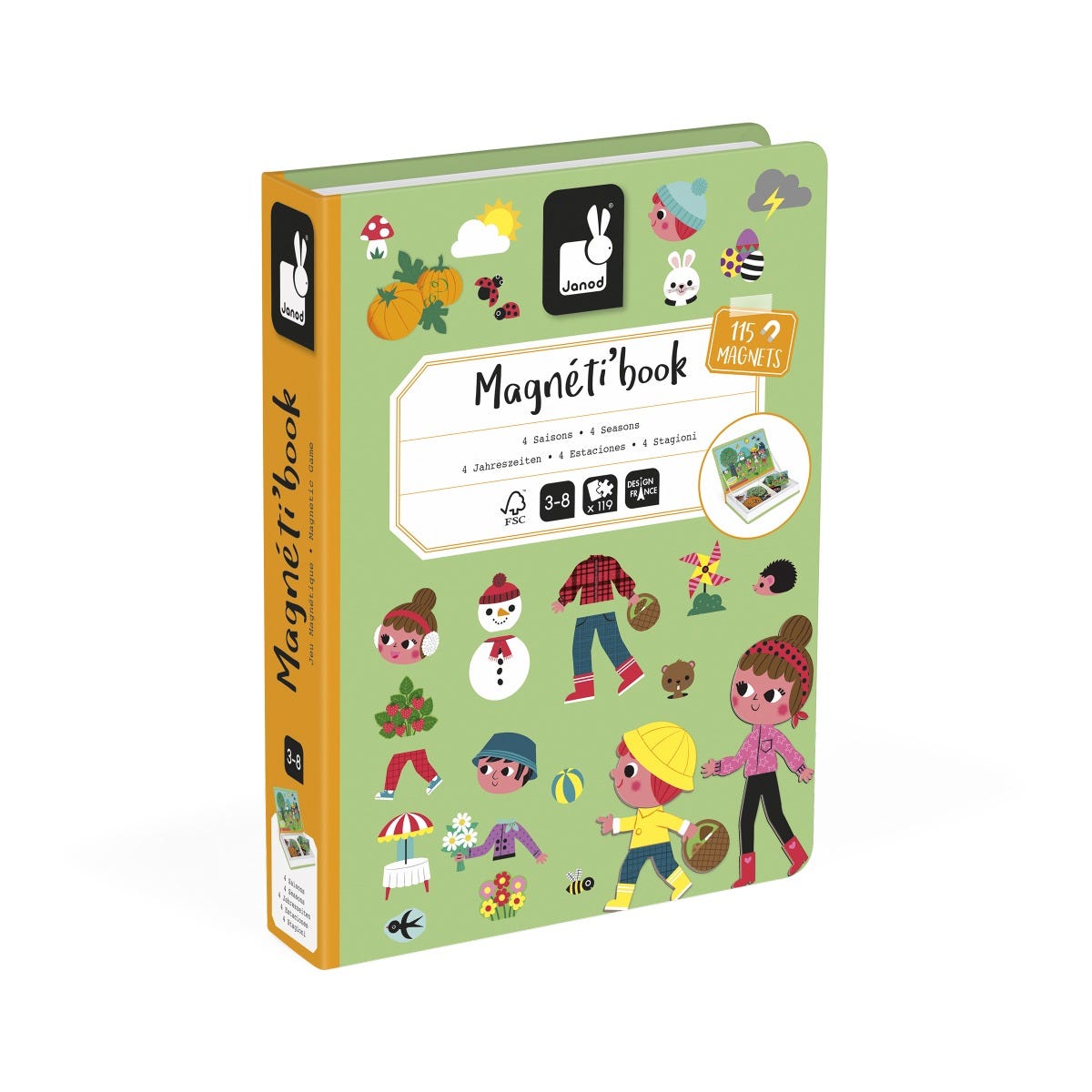 Magnéti'book 4 saisons Janod