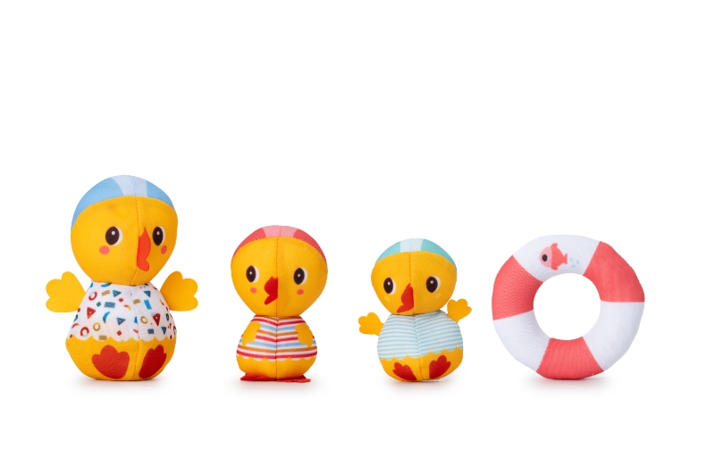 3 Canards au bord de l'eau Lilliputiens