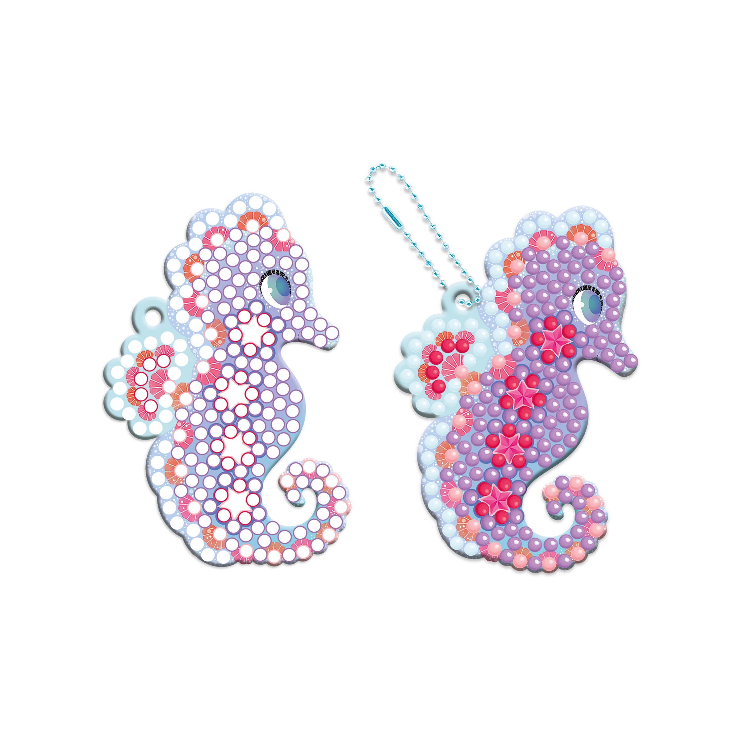 3 Porteclefs a diamanter Magic ocean Janod