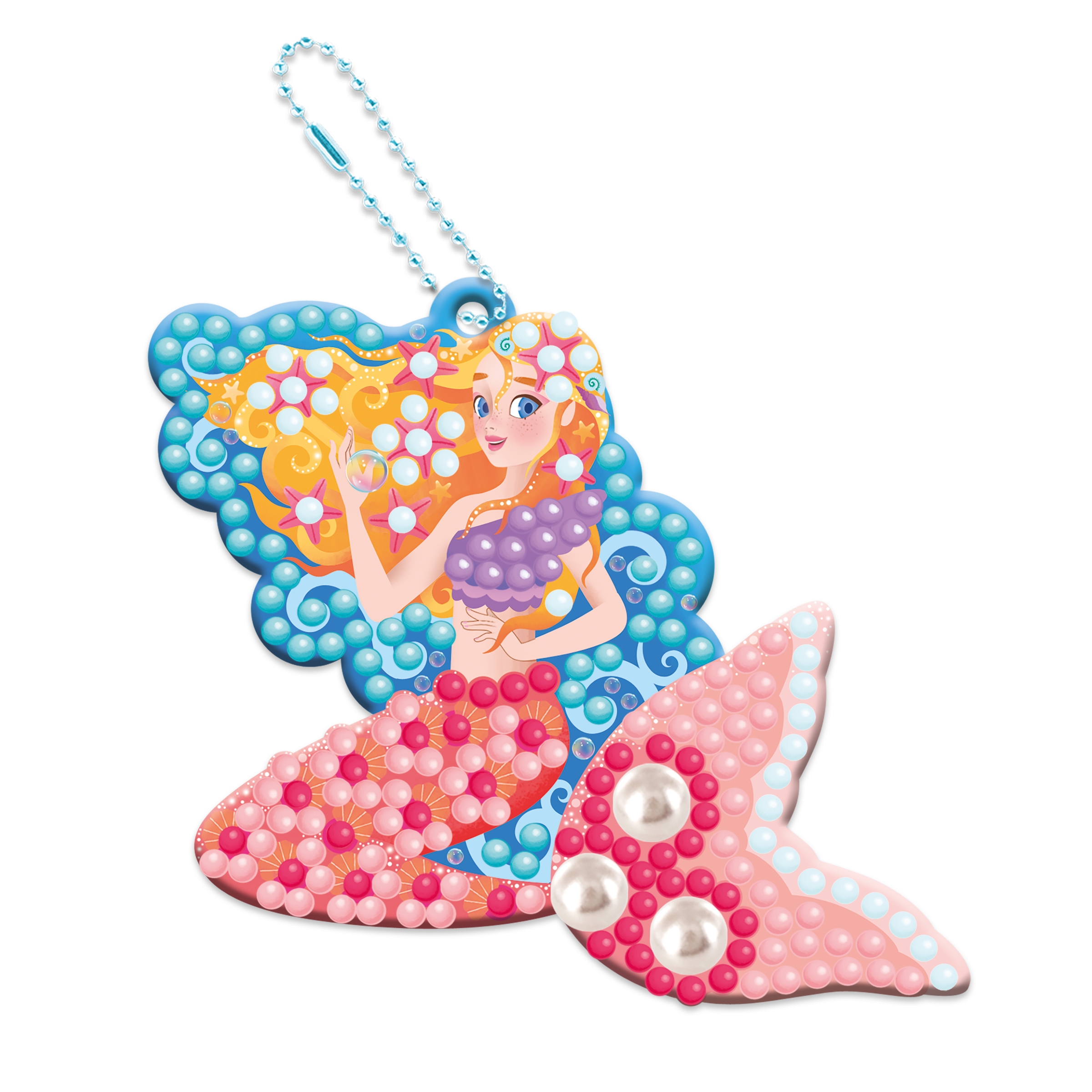 3 Porteclefs a diamanter Magic ocean Janod