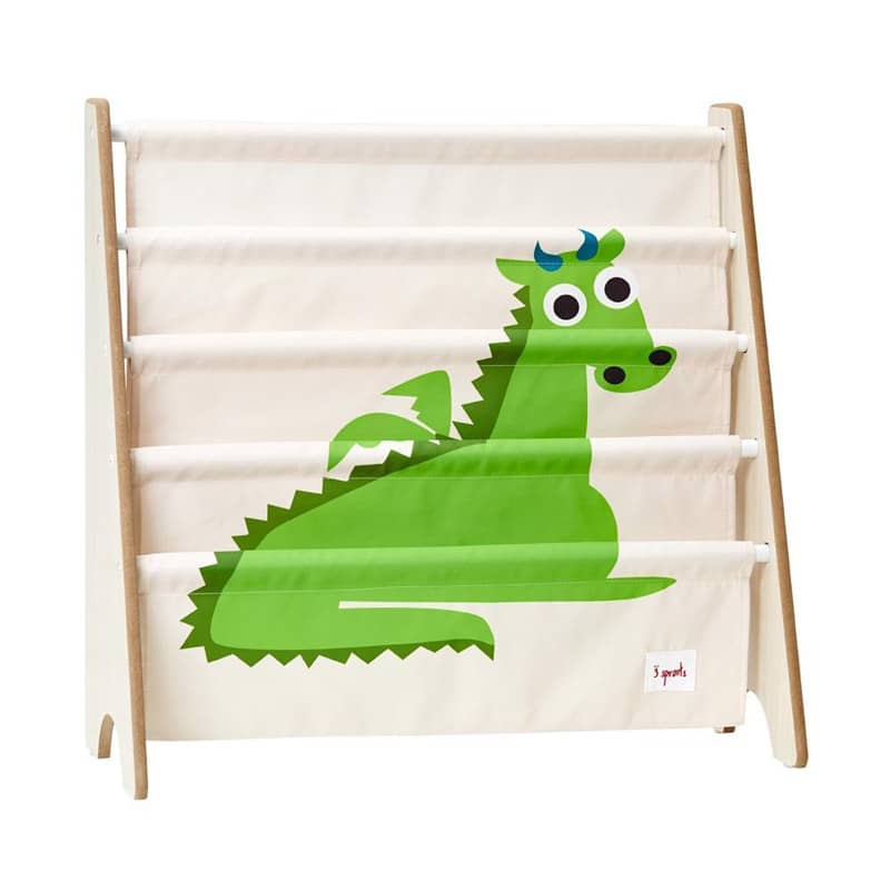 3 sprouts rangement pour livres dragon
