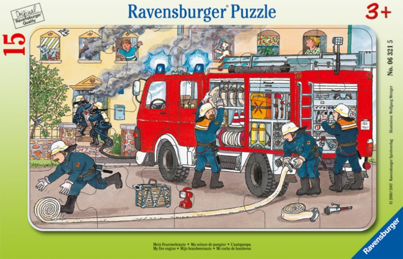 Puzzle Camion de Pompier Ravensburger