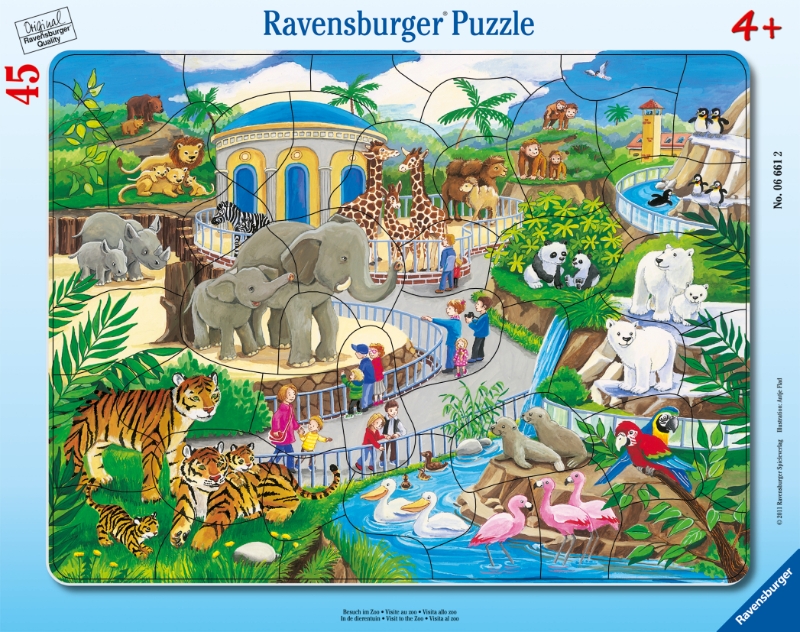 Puzzle Visite au zoo Ravensburger