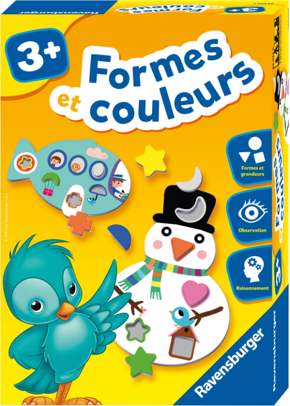 Formes et couleurs Ravensburger Jeux France - vue 3