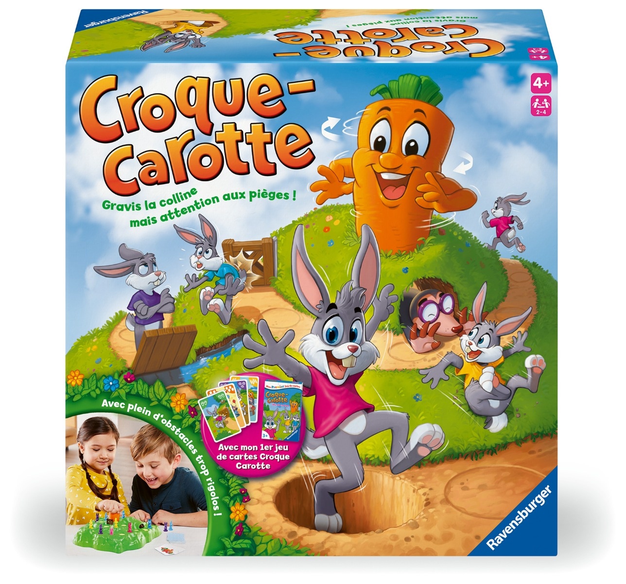 Ravensburger Croque Carotte + Jeu de Cartes