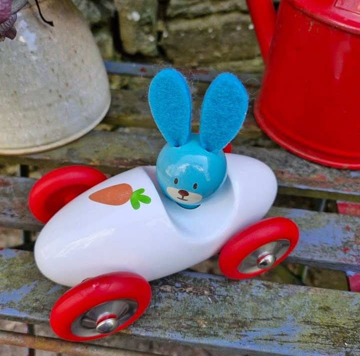 Voiture de course Le lapin Vilac