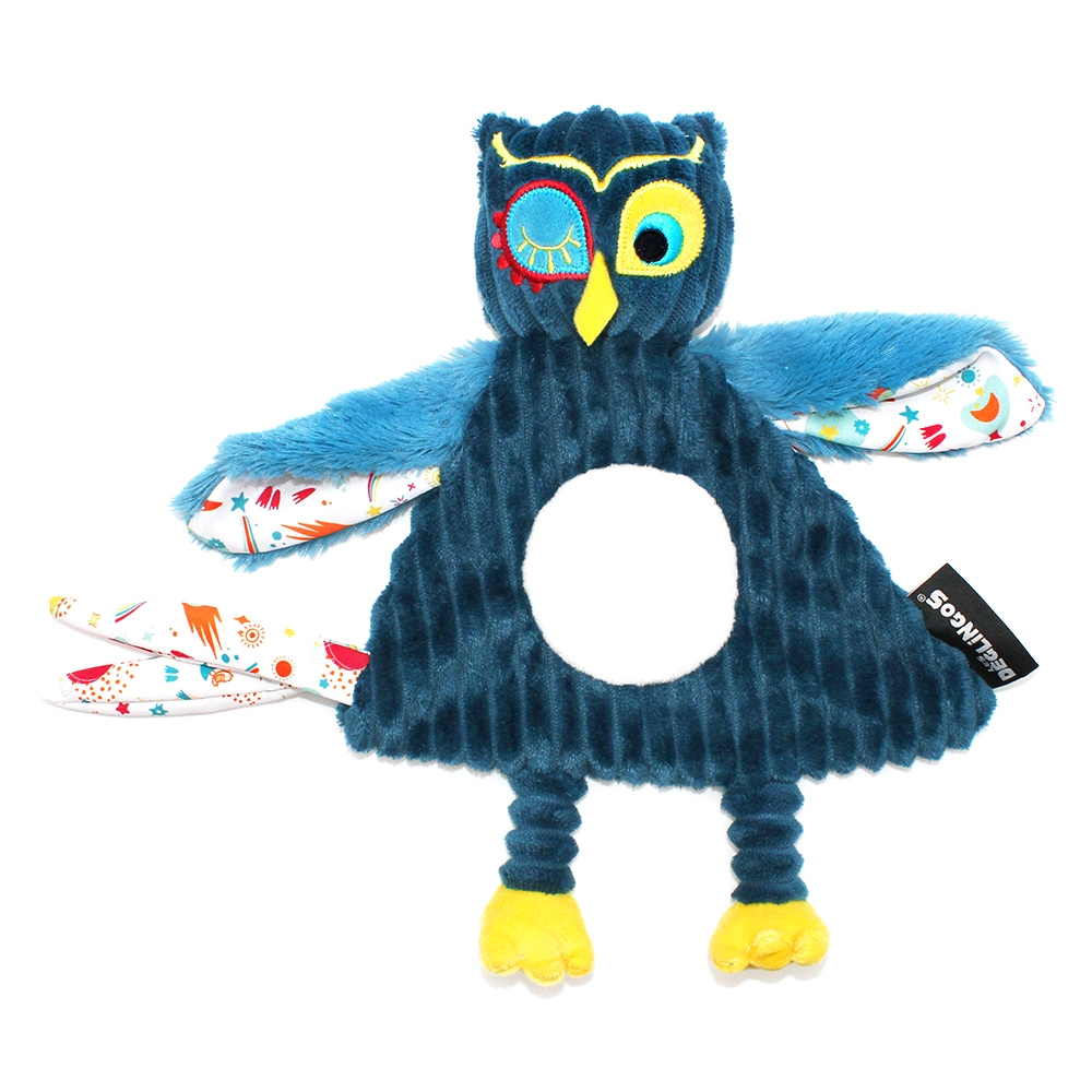 Doudou Baby Astros le hibou Les Déglingos