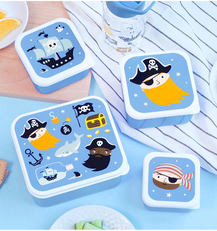 4 boites a gouter gigognes Pirates A Little Lovely Company