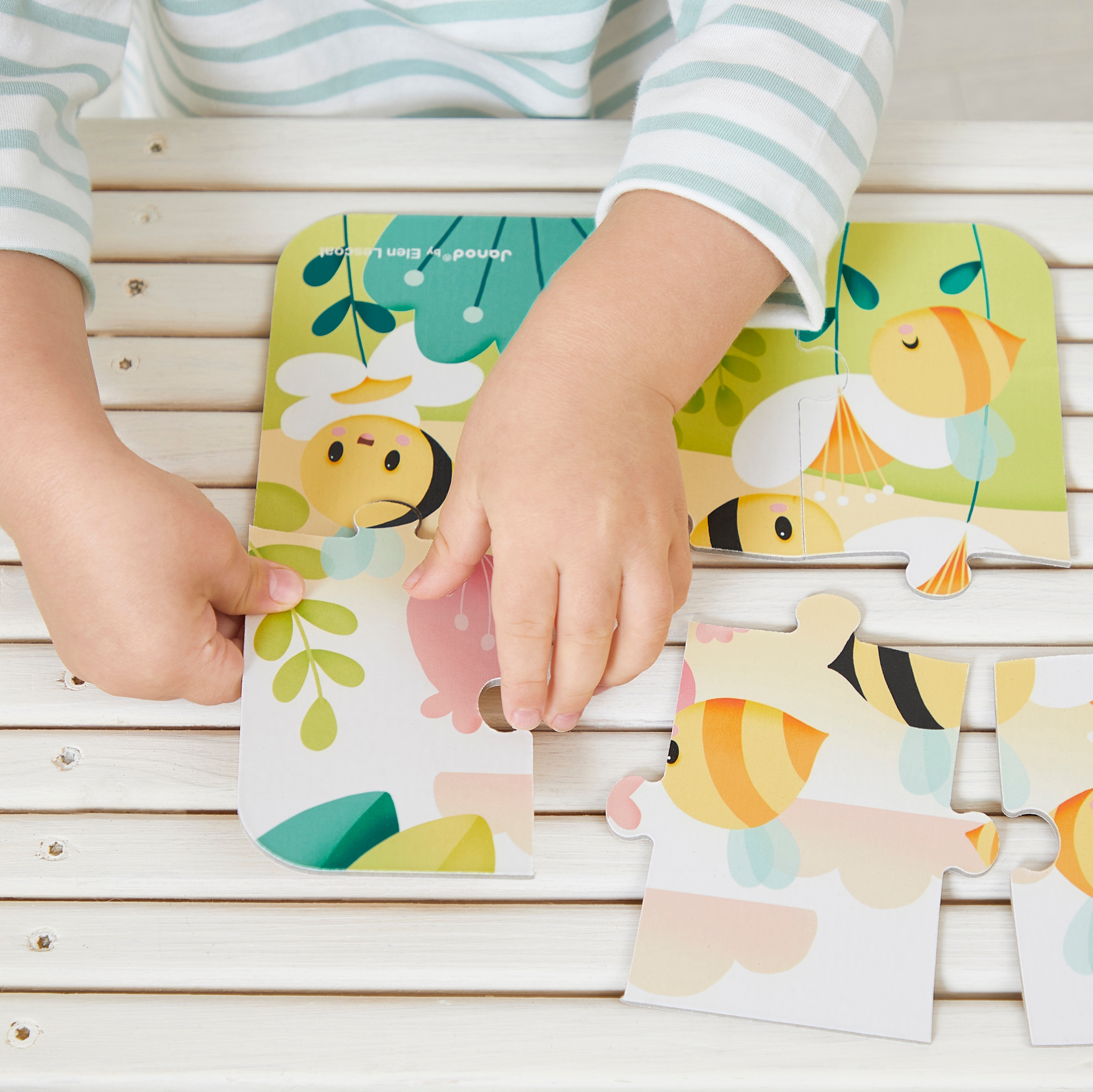 4 puzzles evolutifs 691216 pcs Pure Janod