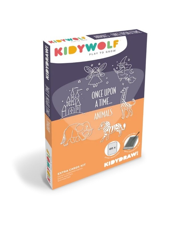 Recharges Kidydraw Mini Contes et Animaux Kidywolf