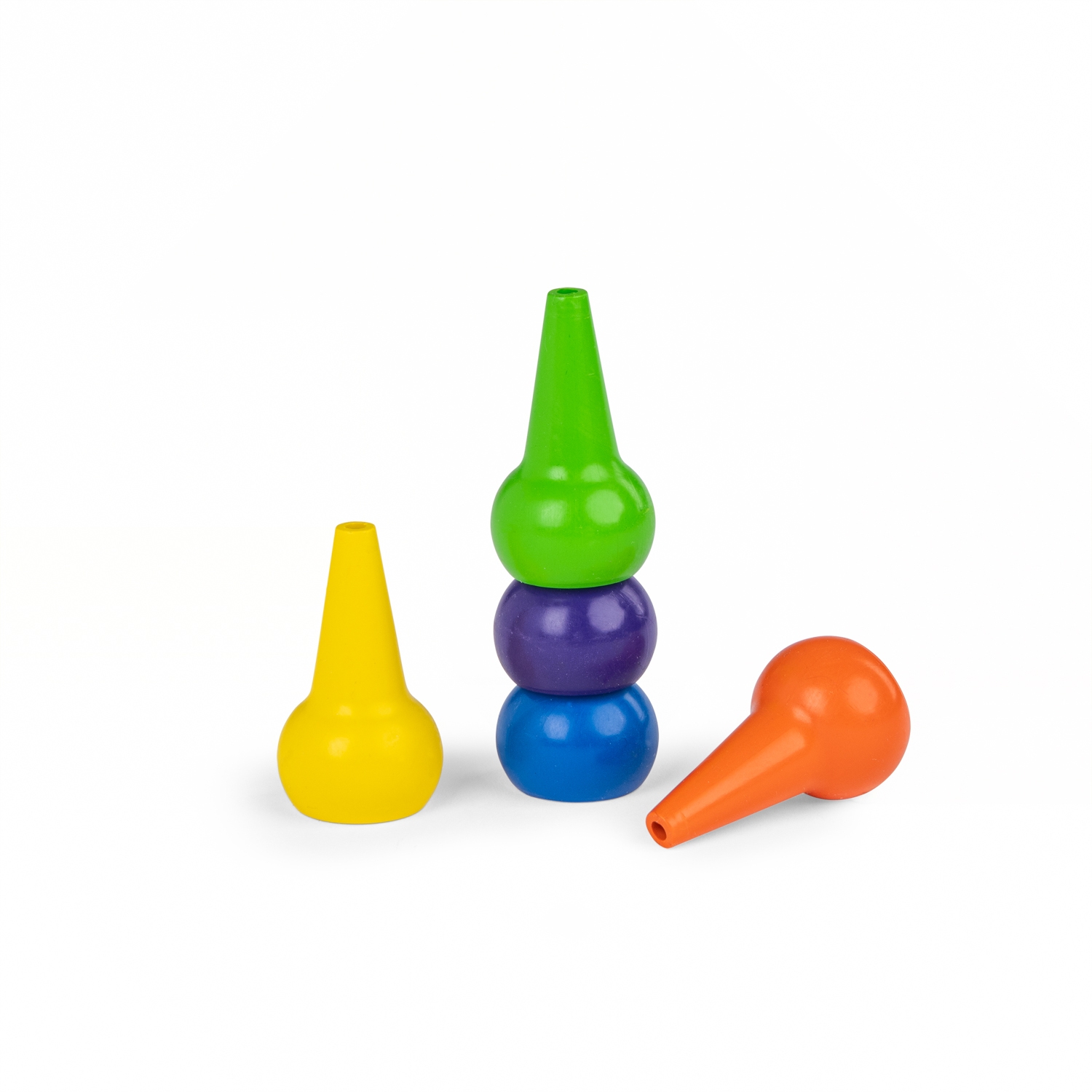5 crayons de cire Les Popipop Moulin Roty