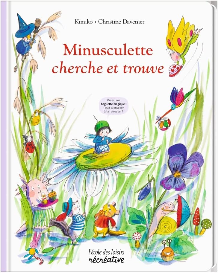 Livre Cherche et trouve Minusculette Ecole des loisirs
