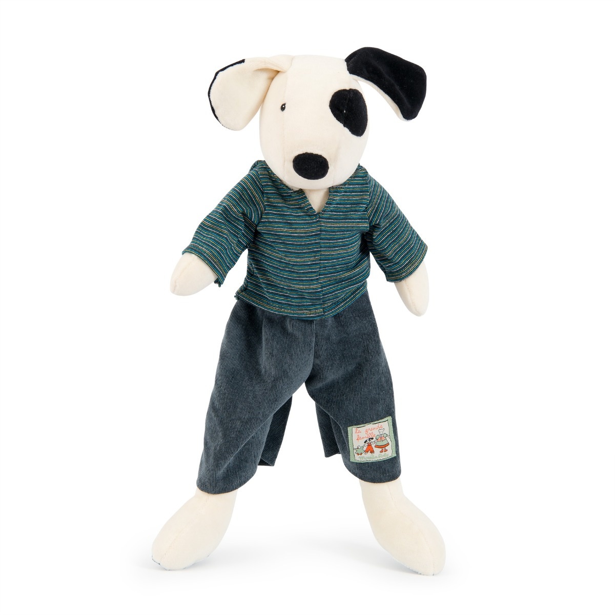 Peluche Julius le Chien 50 cm La Grande Famille Moulin Roty