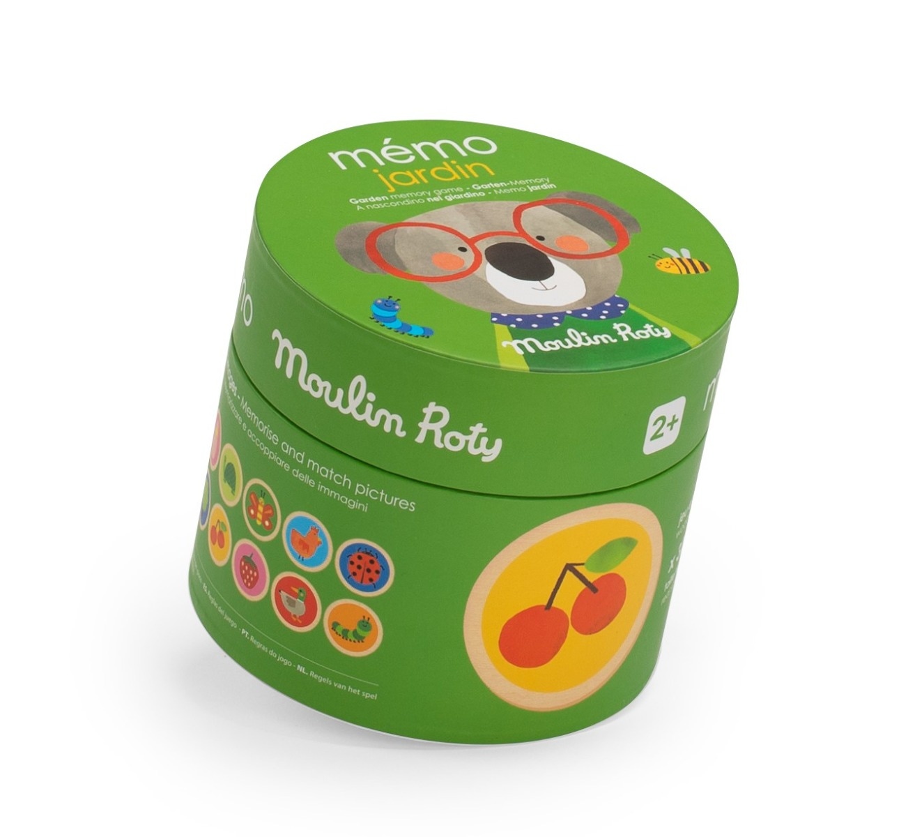 Mémo jardin en bois Les Popipop Moulin Roty