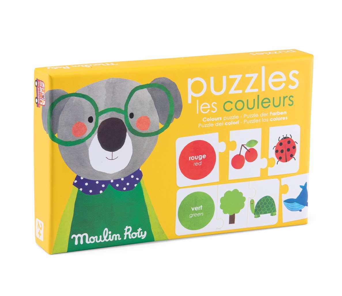 8 puzzles les couleurs Les Popipop Moulin Roty