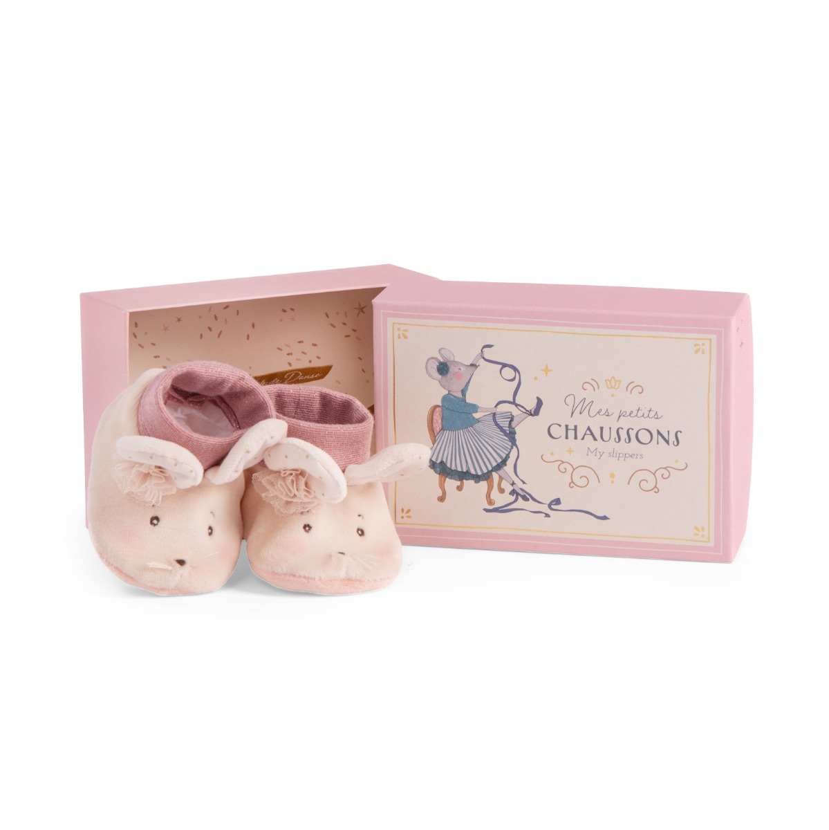 Chaussons souris La Petite Ecole de Danse Moulin Roty