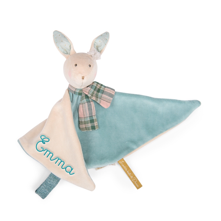 Doudou lapin bleu La petite école de danse Moulin Roty
