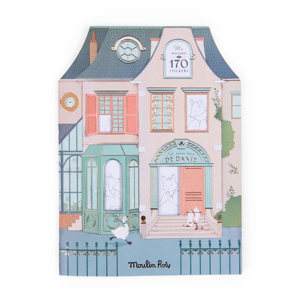 Cahier stickers La petite école de danse Moulin Roty