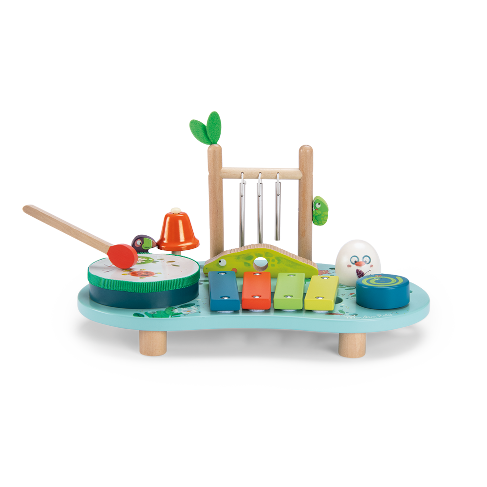 Table d'activites musicales Dans la jungle Moulin Roty