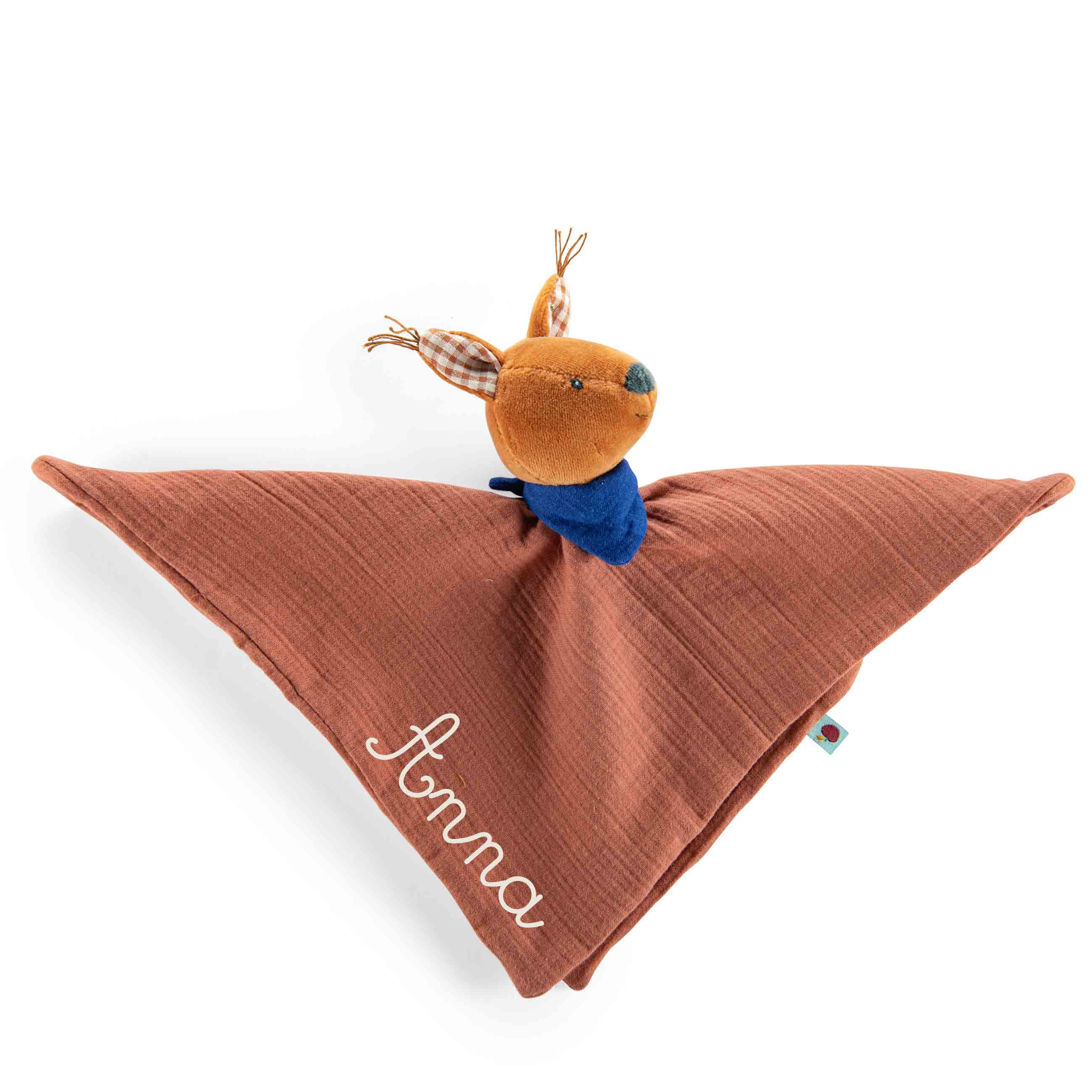 Doudou lange Harry l'Ã©cureuil Pomme des bois Moulin Roty