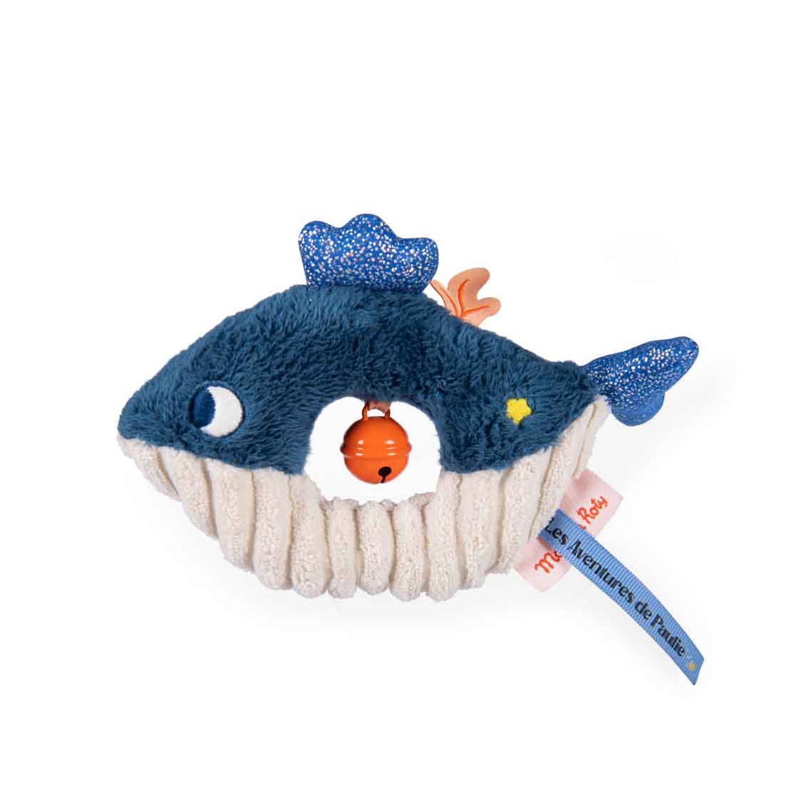 Hochet baleine Les aventures de Paulie Moulin Roty