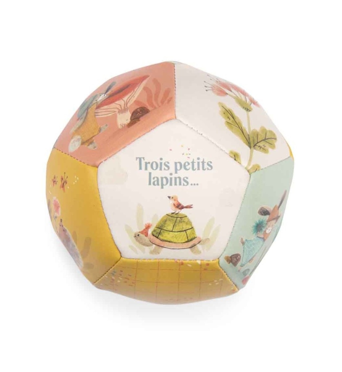 Ballon souple Trois petits lapins Moulin Roty