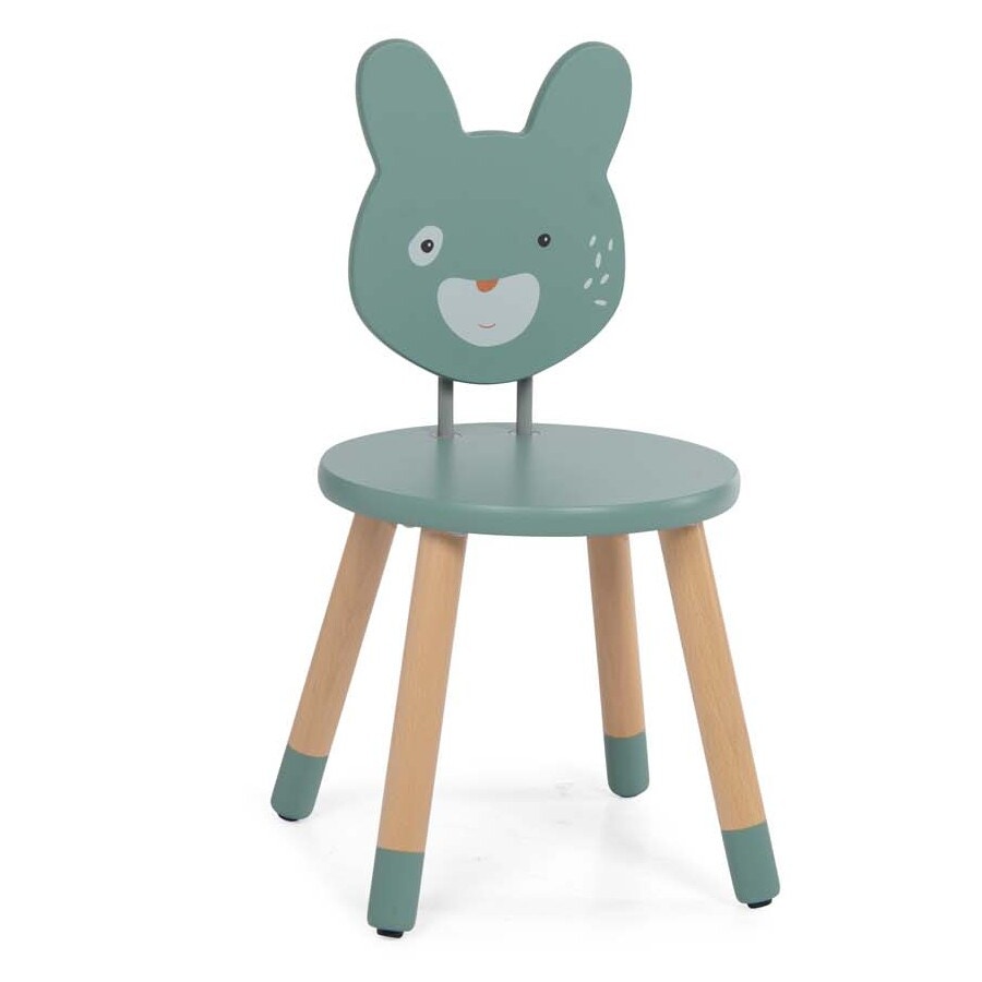 Chaise sauge Trois petits lapins Moulin Roty