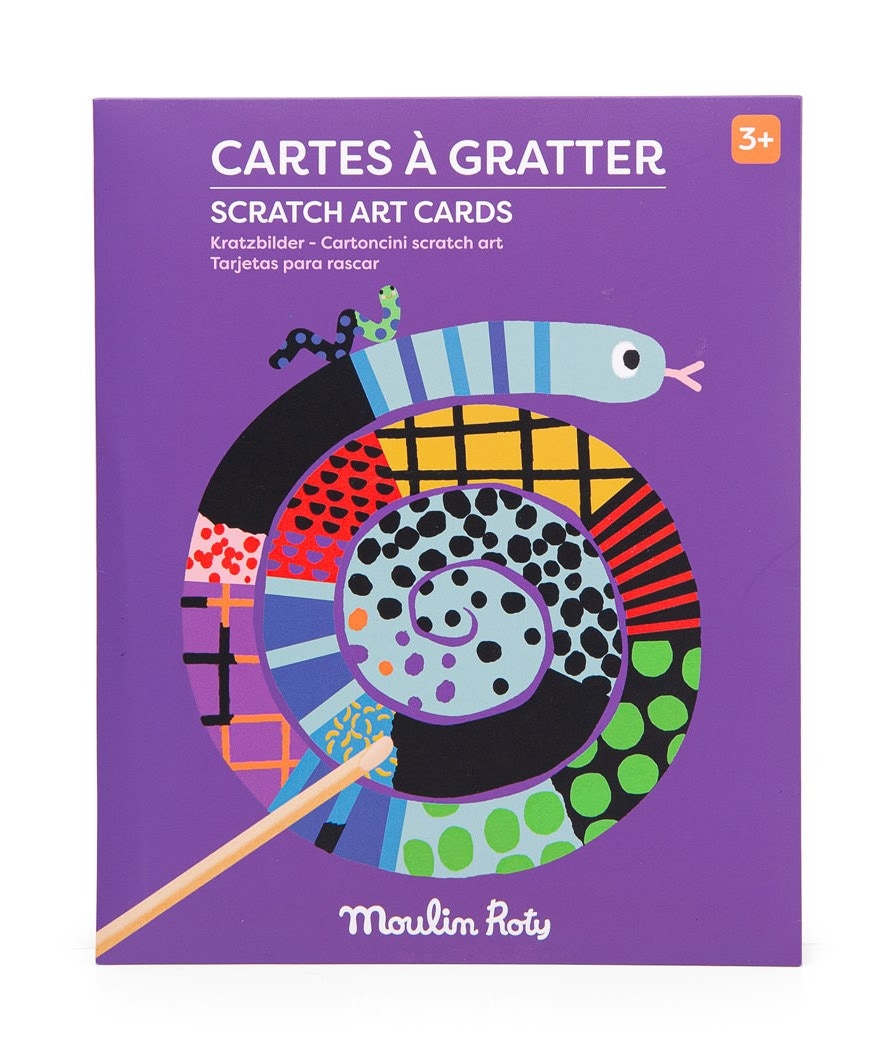 Cartes à gratter Les Toupitis Moulin Roty