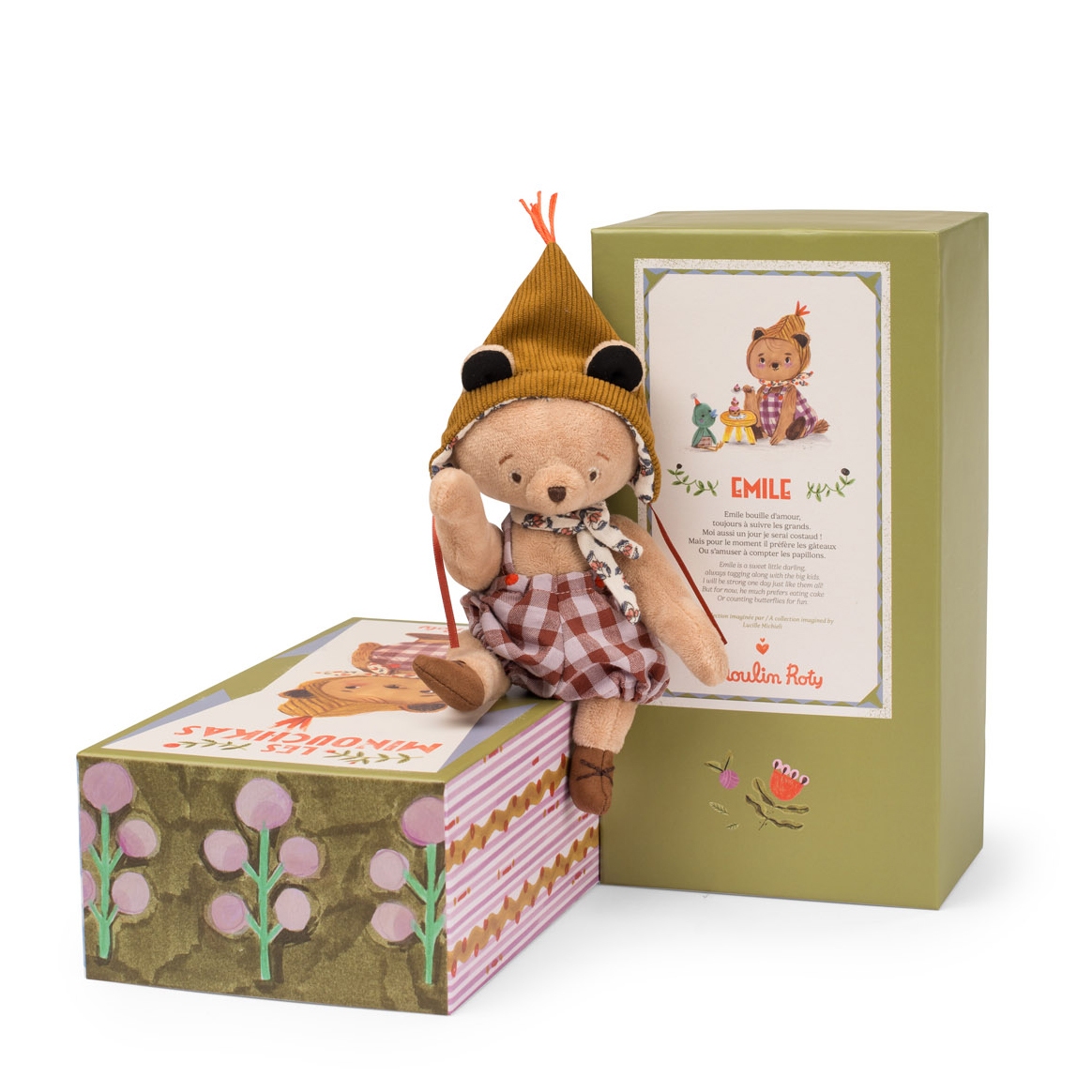 Emile le petit ours Les Minouchkas Moulin Roty