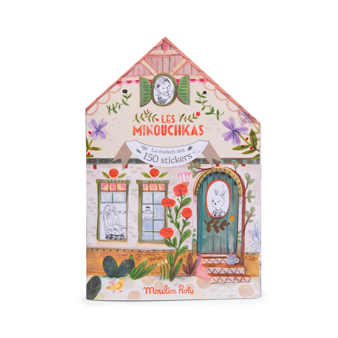 Cahier stickers Les Minouchkas - 20 pages Moulin Roty