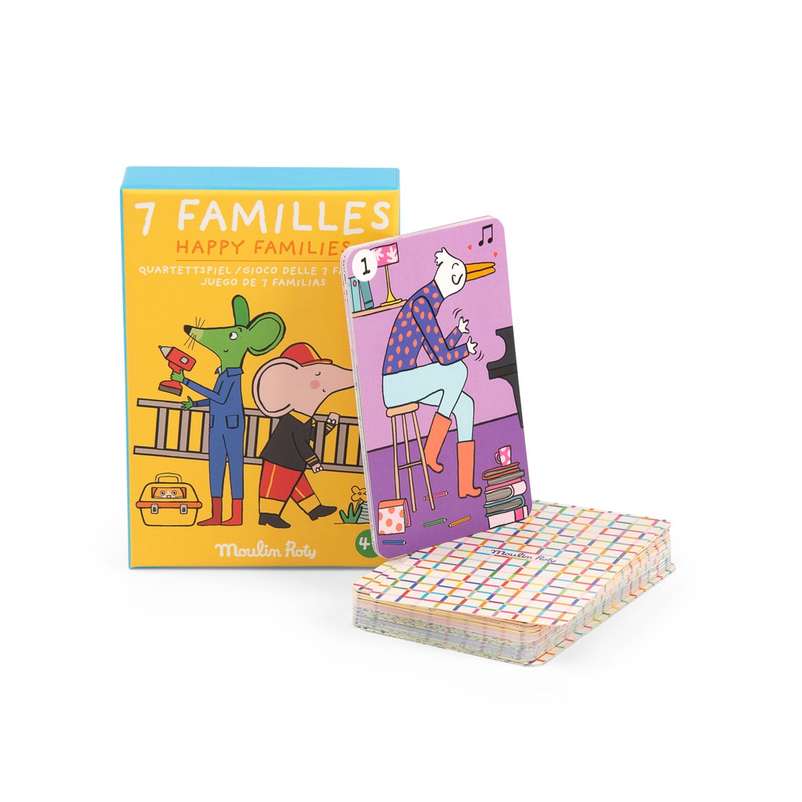 Jeu de 7 familles Les Loufoques Moulin Roty