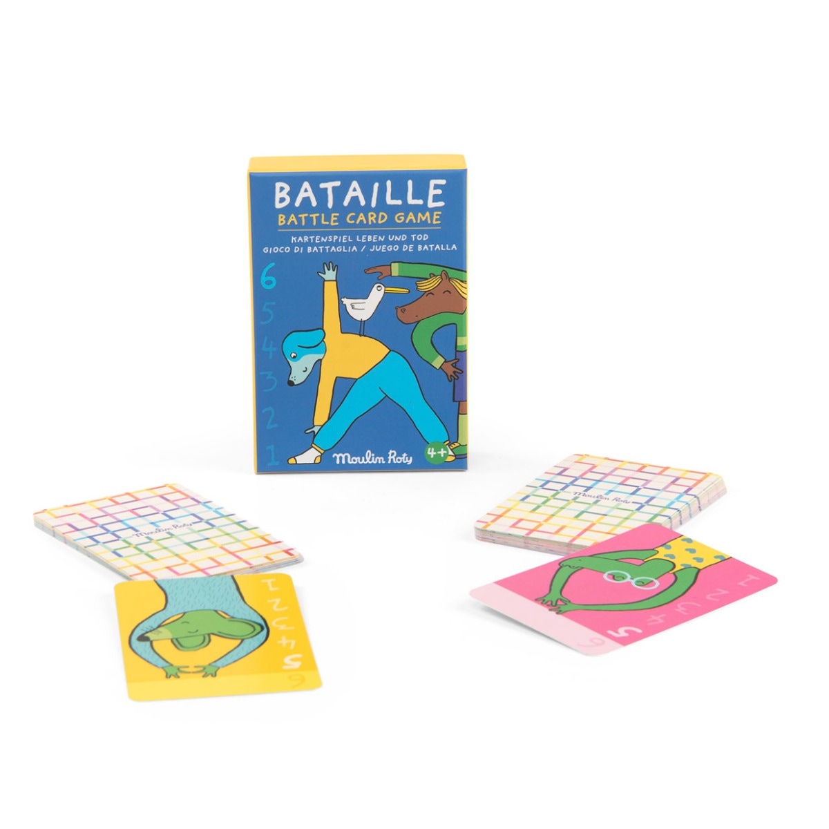 Jeu de bataille Les Loufoques Moulin Roty