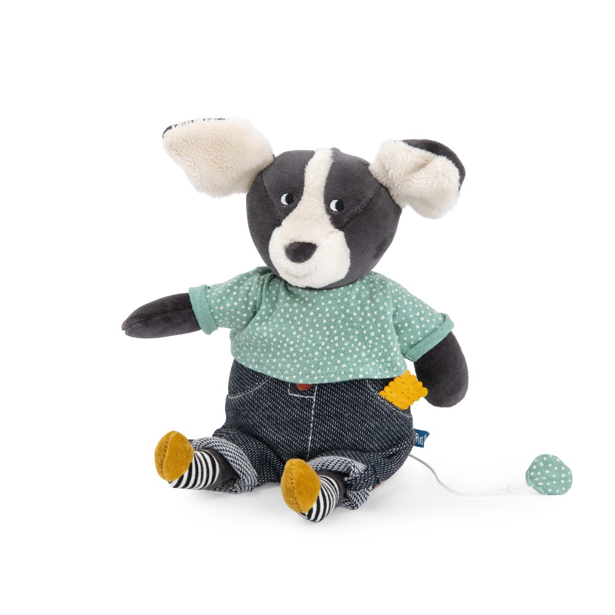 Peluche musicale chien Puce & Pilou Moulin Roty