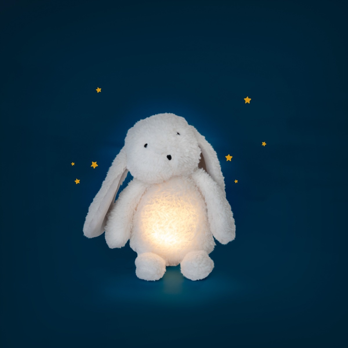 Peluche Lapin lumineux Puce & Pilou Moulin Roty