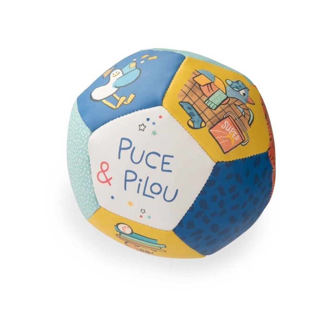 Ballon souple Puce & Pilou Moulin Roty