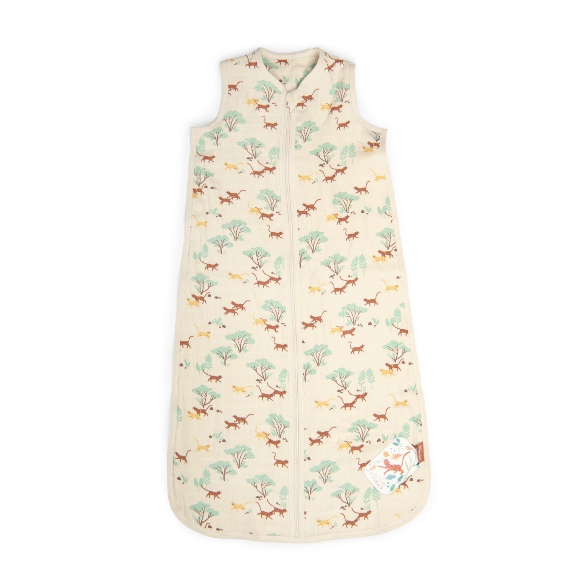 Gigoteuse été Félins 90 cm La forêt Mawa Moulin Roty