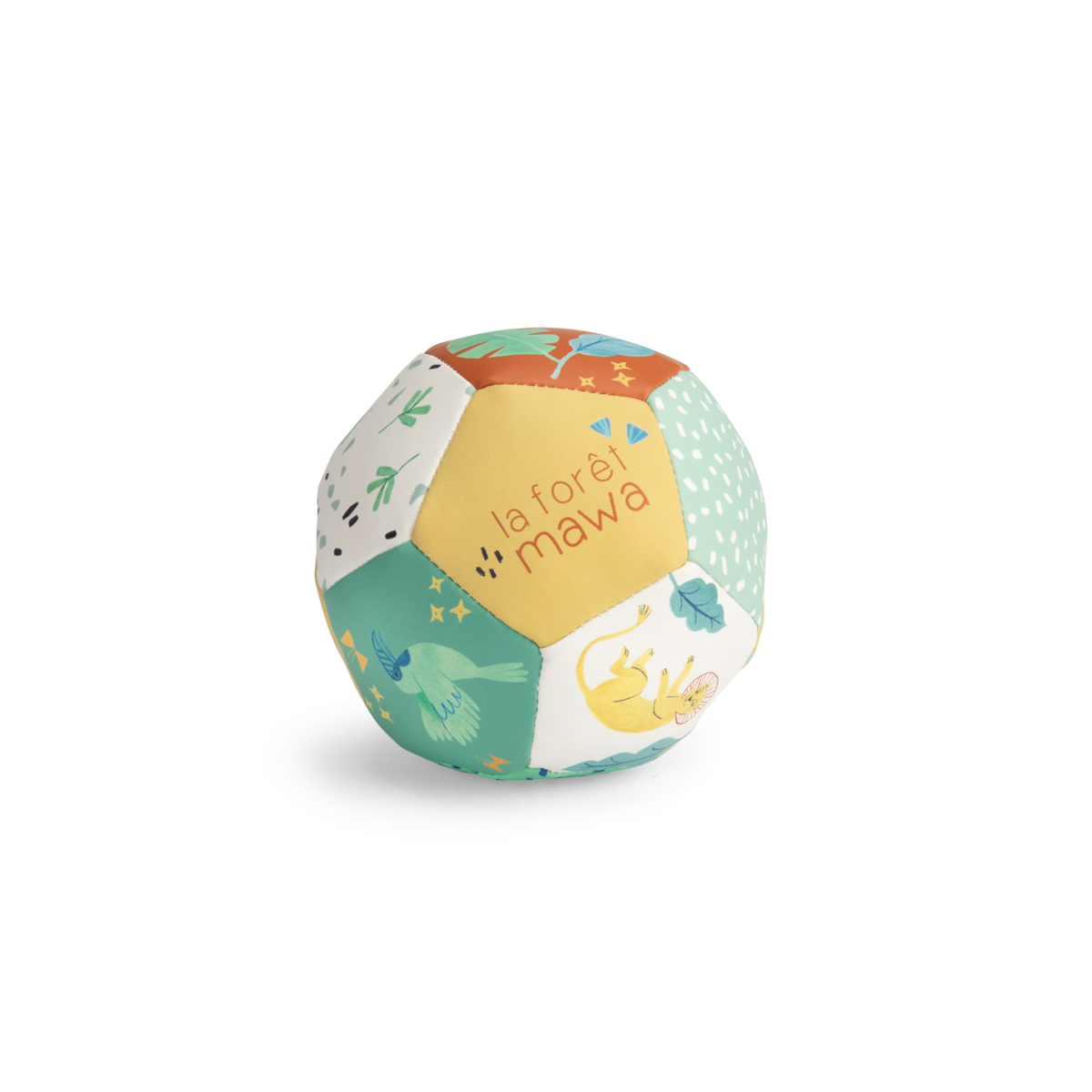 Ballon souple 10 cm La forêt Mawa Moulin Roty
