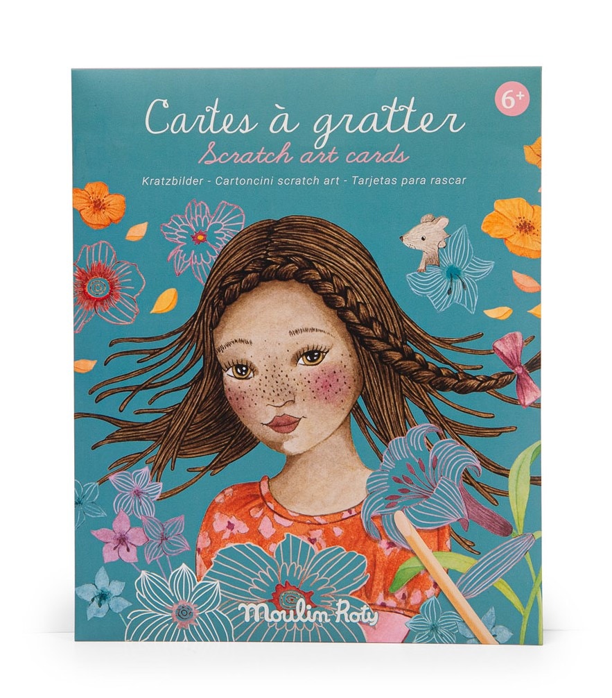 Cartes à gratter Les Rosalies Moulin Roty