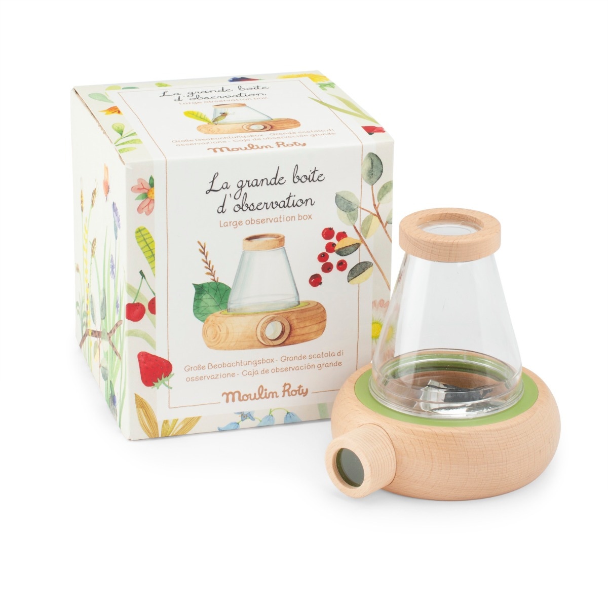 Grande boîte d'observation Le Jardin du Moulin Moulin Roty