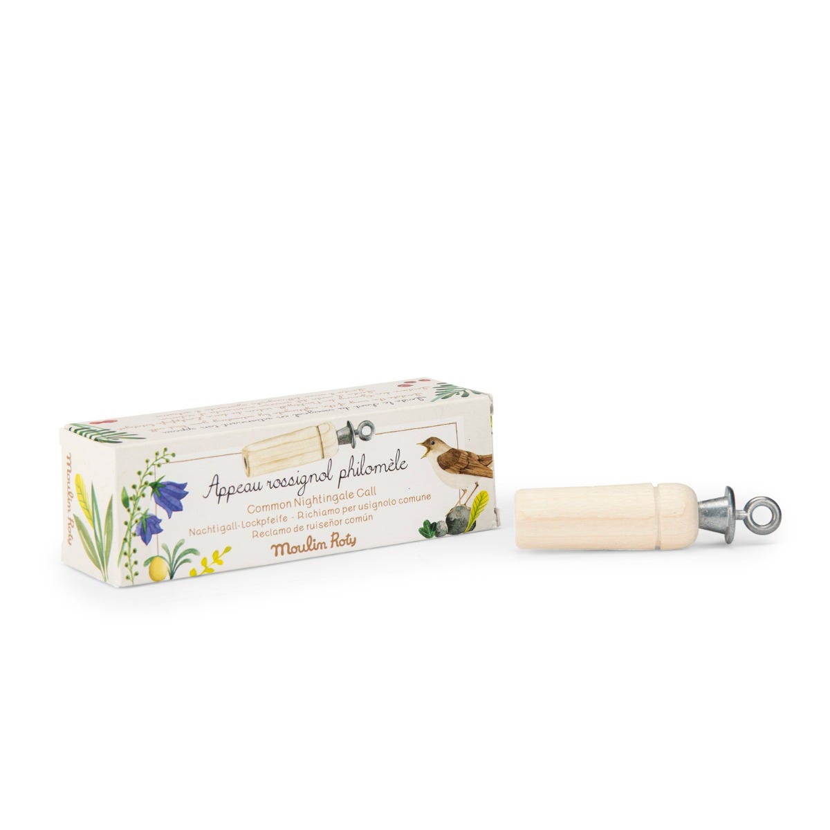 Appeau bois Rossignol Philomèle Le Jardin du Moulin Moulin Roty