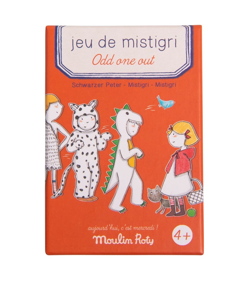 Jeu de mistigri Aujourd'hui c'est mercredi Moulin Roty