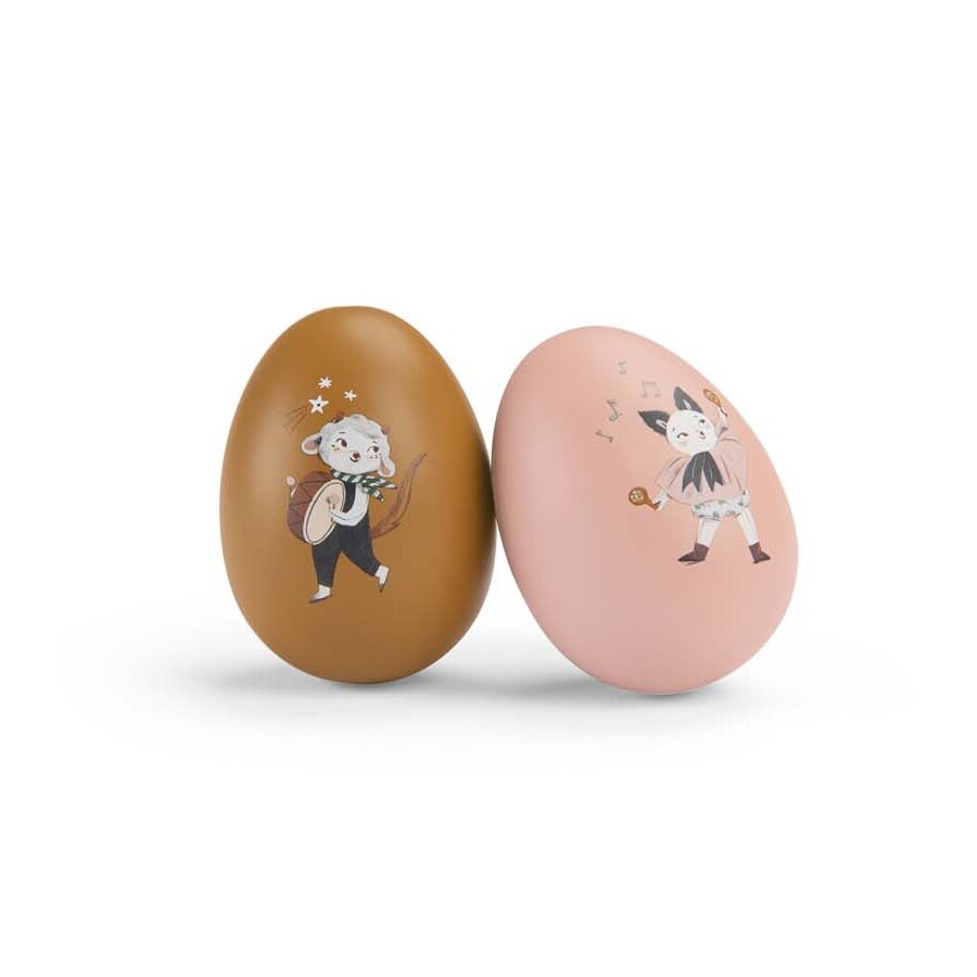 2 oeufs maracas Après la pluie Moulin Roty