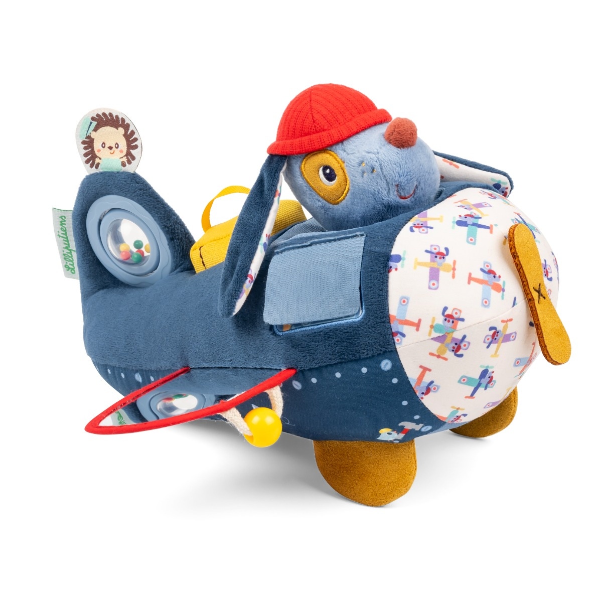 Peluche d'activité Avion Jules Lilliputiens